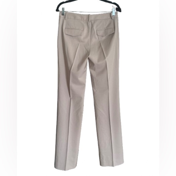 Theory Demitria Beige Italian Virgin Wool Pants - Size 4 - Picture 3 of 9